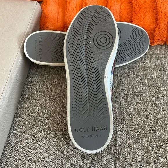 ❣️Cole Haan Grand Zeros Floral Canvas & Leather Trim Sneakers❣️ - Picture 9 of 9